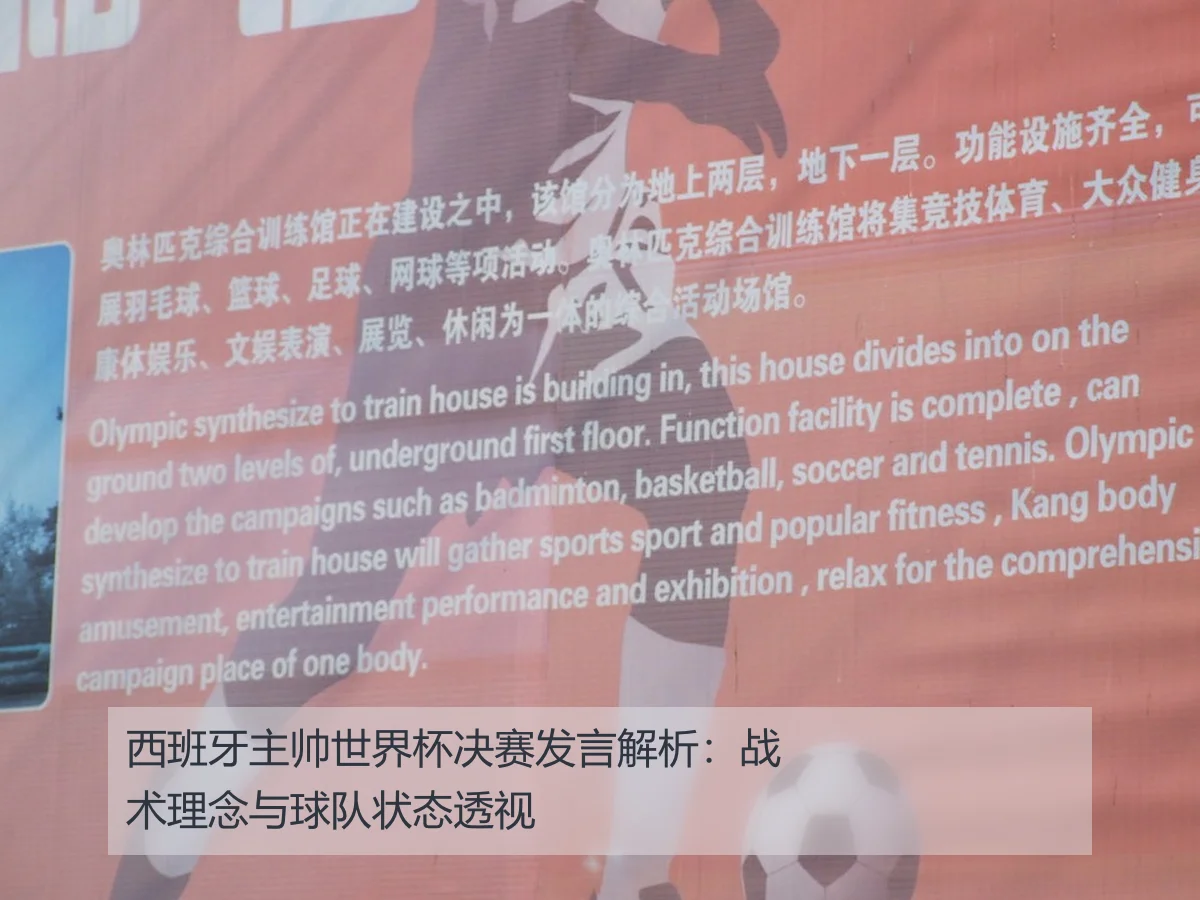 西班牙主帅世界杯决赛发言解析:战术理念与球队状态透视